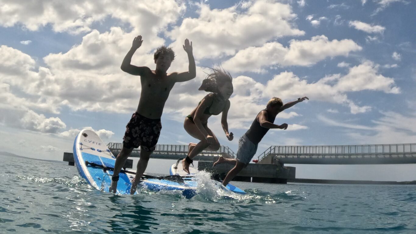 サップが最高に楽しい写真